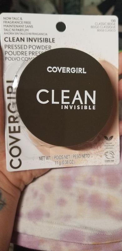 CoverGirl Clean Invisible Pressed Powder, Soft Honey