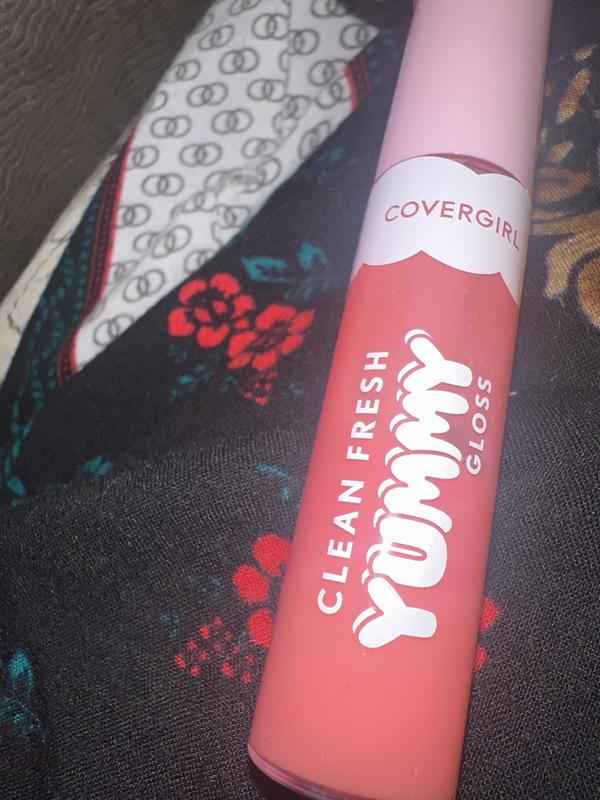 COVERGIRL Clean Fresh Yummy Lip Gloss, 450 But First A Cosmo, 0.33