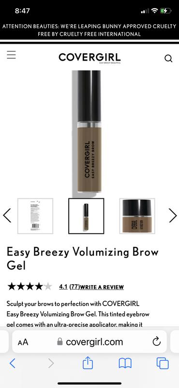 Easy Breezy Volumizing Brow Gel