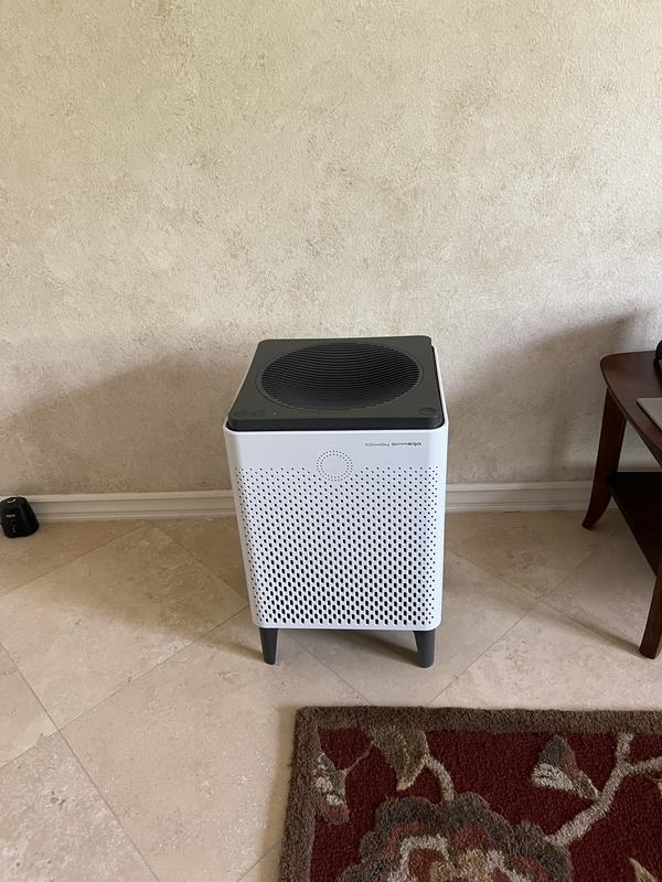 Customer photo for "Quiet, well built air purifier."