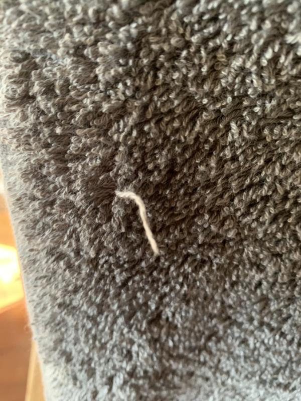 Customer photo for "I like the towels very"