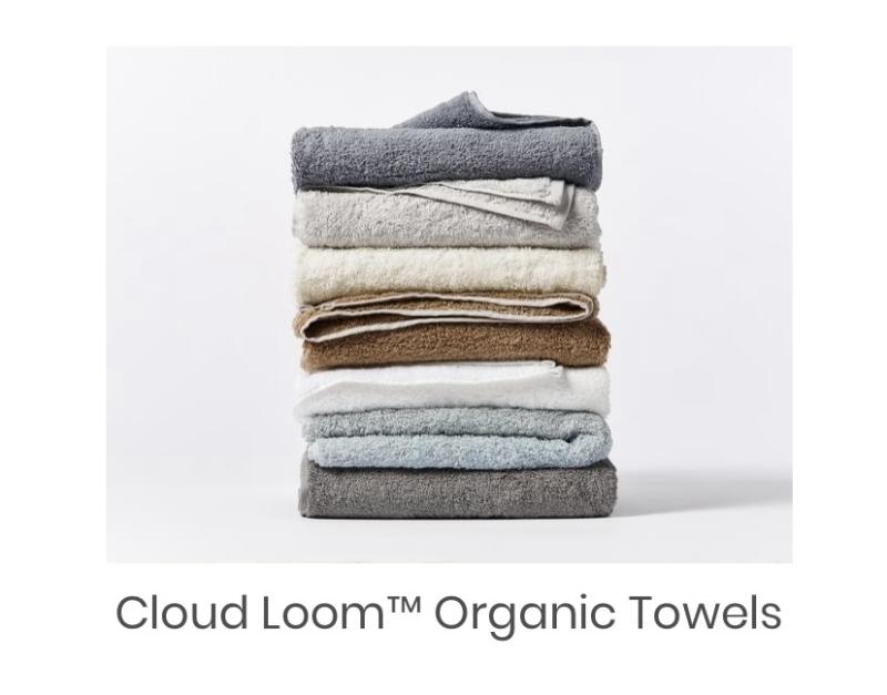 Customer photo for "CLOUD LOOM ORGANIC TOWELS"