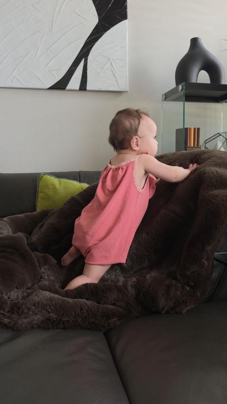 Customer photo for "Everyone in my house is obsessed with this blanket"