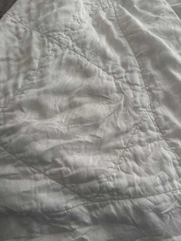 DO NOT put your comforter in the dryer!