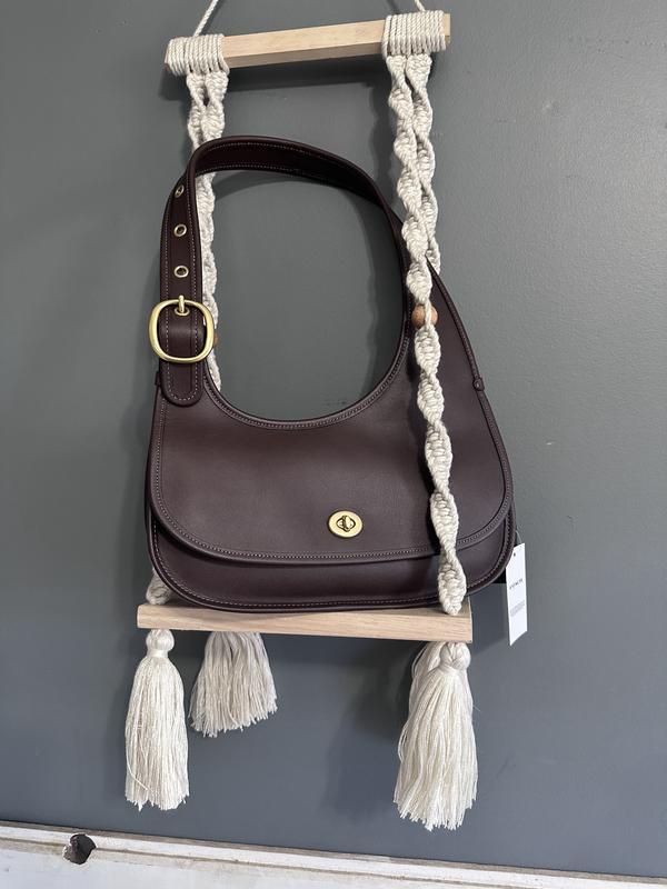 COACH Cashin Carry Small Leather Crescent Bag - Macy's