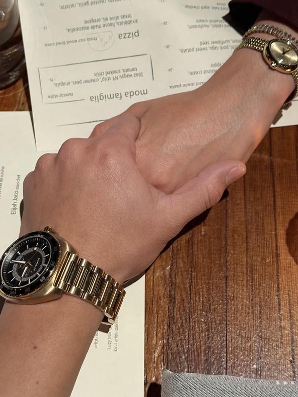 We loved this watch, it's a perfect combination, I love it!