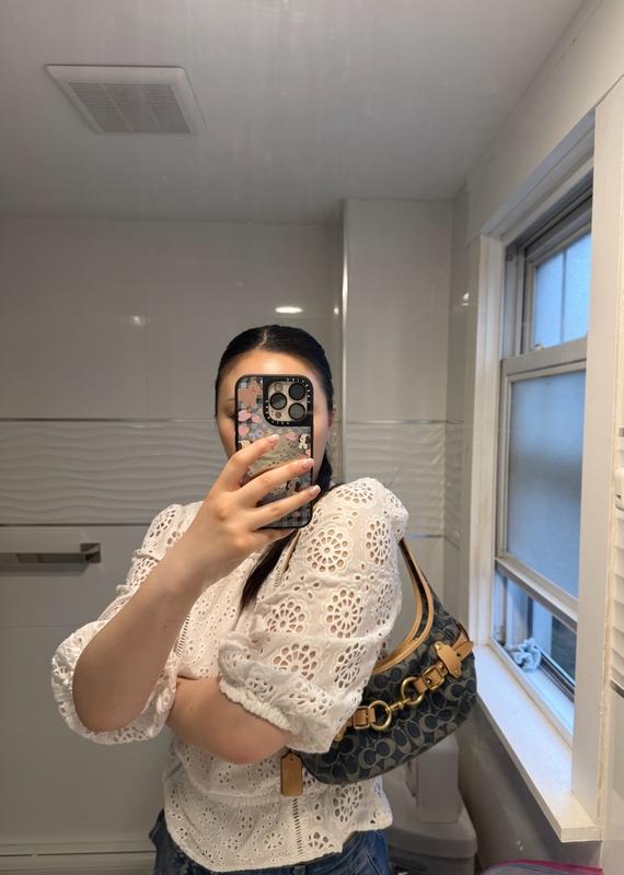 Customer photo for "Such a cute and versatile everyday bag!"