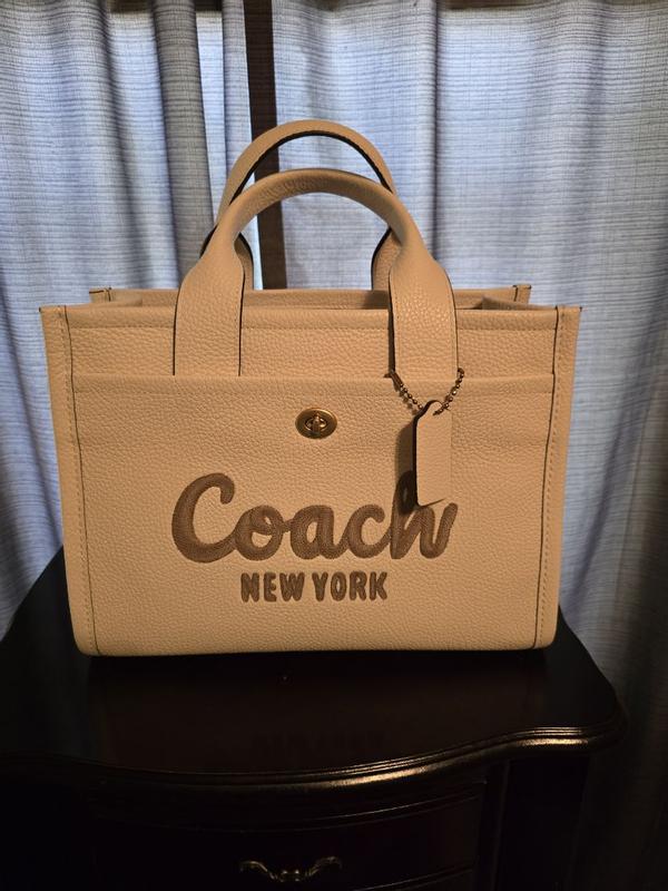 COACH Medium Bubble Leather Cargo Tote Bag - Macy's