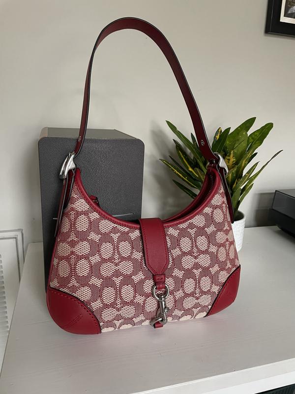 COACH Originals Denim Hamptons Hobo Bag - Macy's