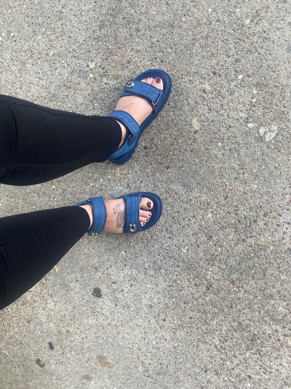 【COACH】Brynn Double-Band Sporty Lug-Sole Leather Sandals COACH Brynn Double-Band Sporty Lug-Sole Sandals - Macy's