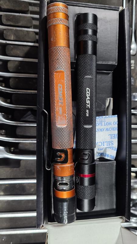 COAST HP3R 500 Lumen RECHARGEABLE-DUAL POWER LED Penlight