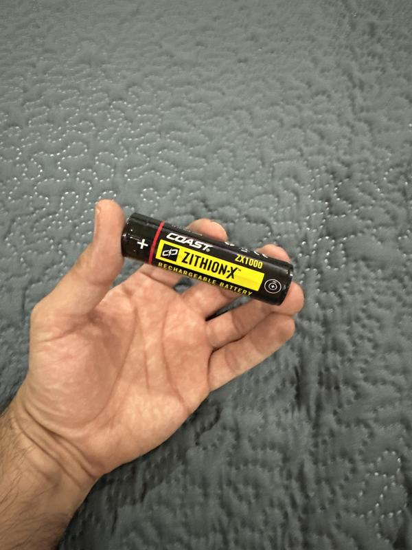 【mahさま専用】 Coast ZX650 ZITHION-X Li-Ion Rechargeable Battery for The