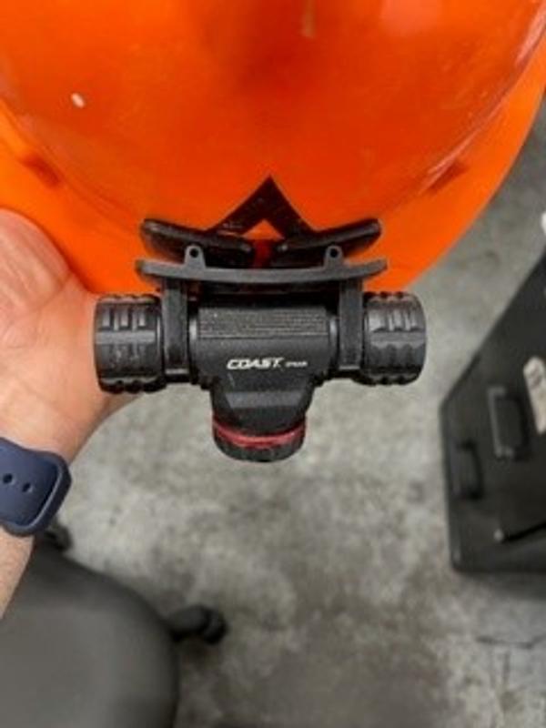 XPH34R Helmet Mount | COAST: Innovative LED Flashlights and Hands