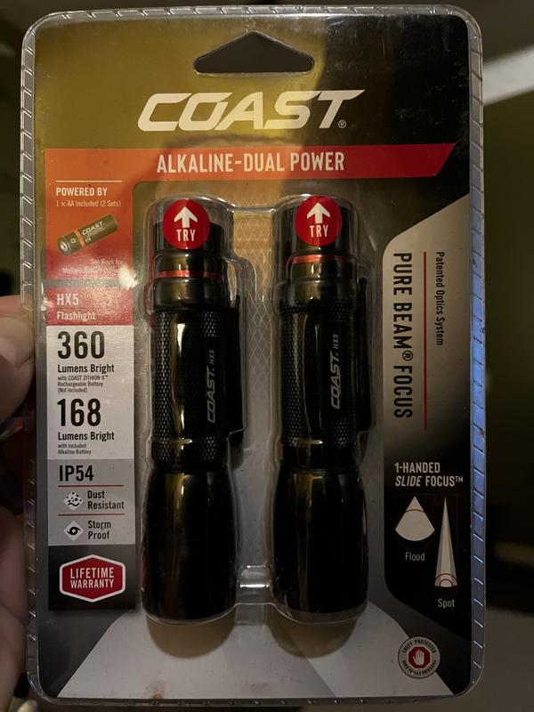 Coast HX5 Flashlight - Wilderness Survival Systems