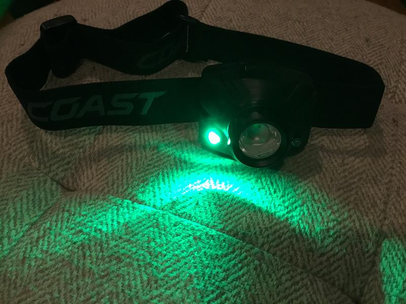 COAST FL78R 530 Lumen Rechargeable Tri-Color LED Headlamp – COAST Products