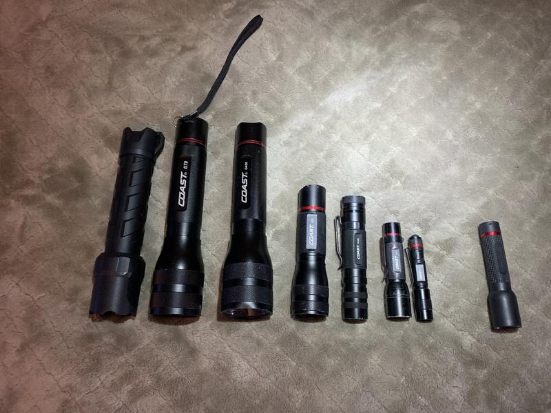 COAST HX5 Alkaline Dual Power LED Flashlight with Pure Beam COAST HX5 Alkaline Dual Power LED Flashlight with Pure Beam
