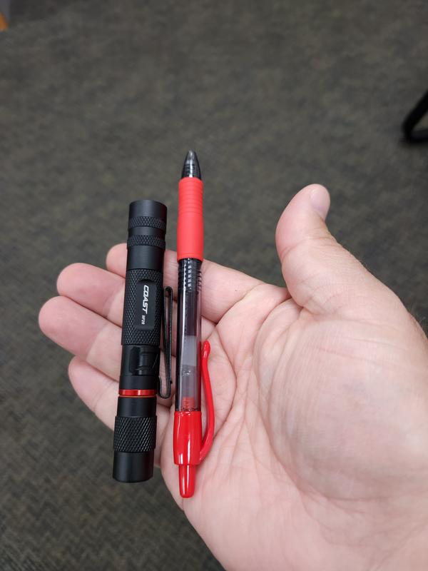 brightest rechargeable pen flashlight WUBEN PL01 Featherlight Tactical EDC light modes HP2R | COAST: Innovative LED