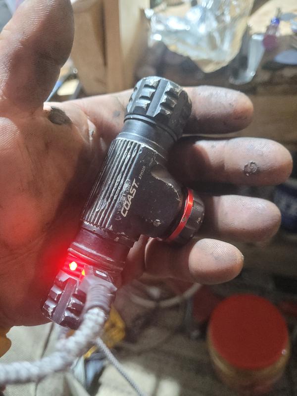 Coast XPH30R 1200 Lumen Rechargeable Dual Power Magnetic LED