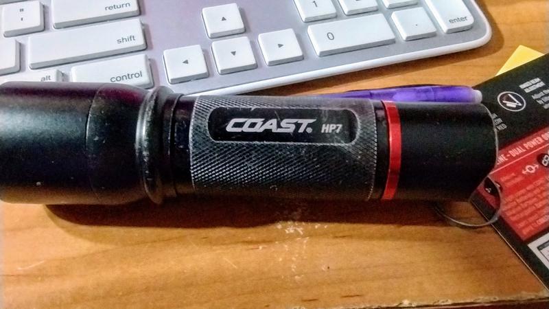 My most favorite flashlight HP 7 by Coast