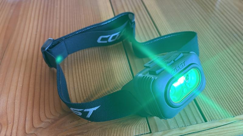 Green night light is very powerful.