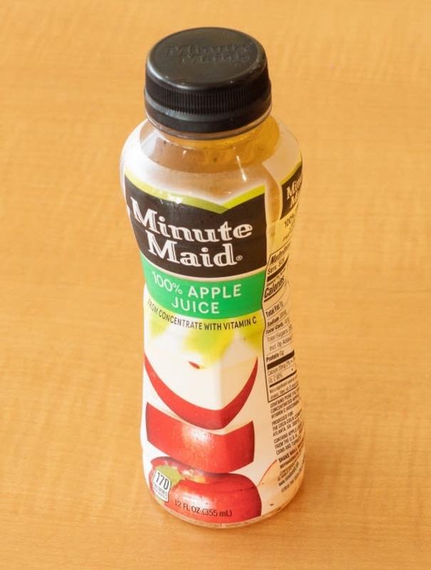 Minute Maid Apple Juice Bottle, 12 fl oz, Apple