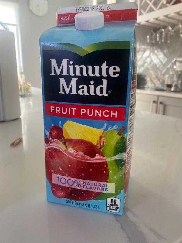 Minute Maid Fruit Punch Jug, 128 Fl Oz