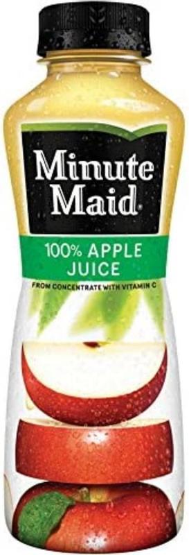 Minute Maid Apple Juice Bottle, 12 fl oz, Apple