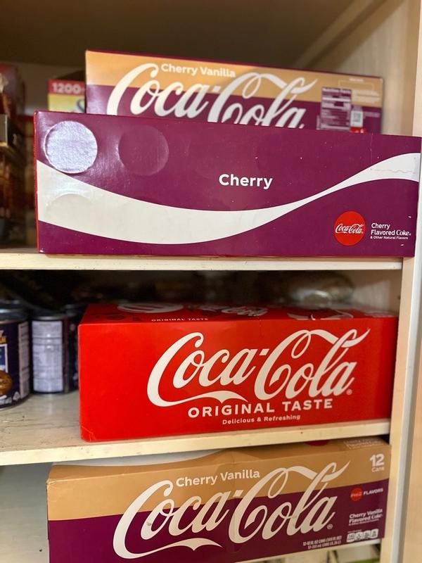 Buy Coca-Cola Cherry Soda Soft Drink Bottles, 12 fl oz, 4 Pack