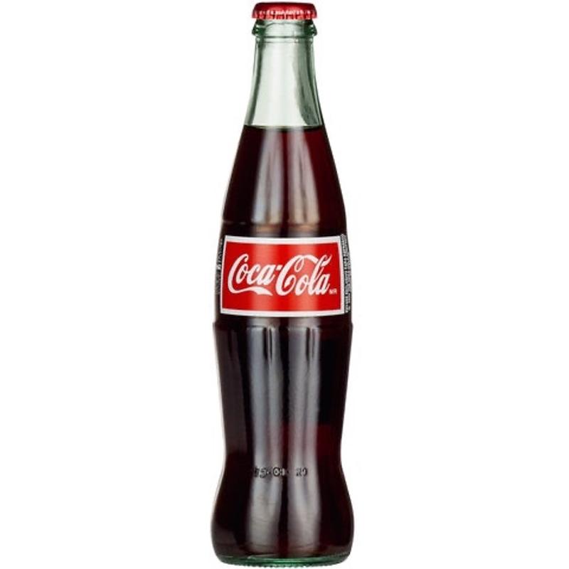 Large Glass COCA-COLA Soda Bottle 1 1/4 liters Made In Mexico 2012 hecho 13  inch