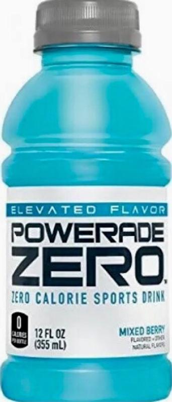 Powerade POWERADE Zero Mixed Berry Bottles, 20 fl. oz., 8 Pack 049000050752  - The Home Depot