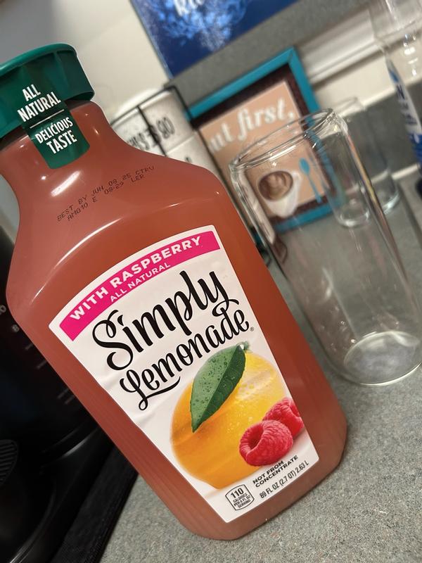 Simply Lemonade with Raspberry, All Natural Non-GMO, fl oz