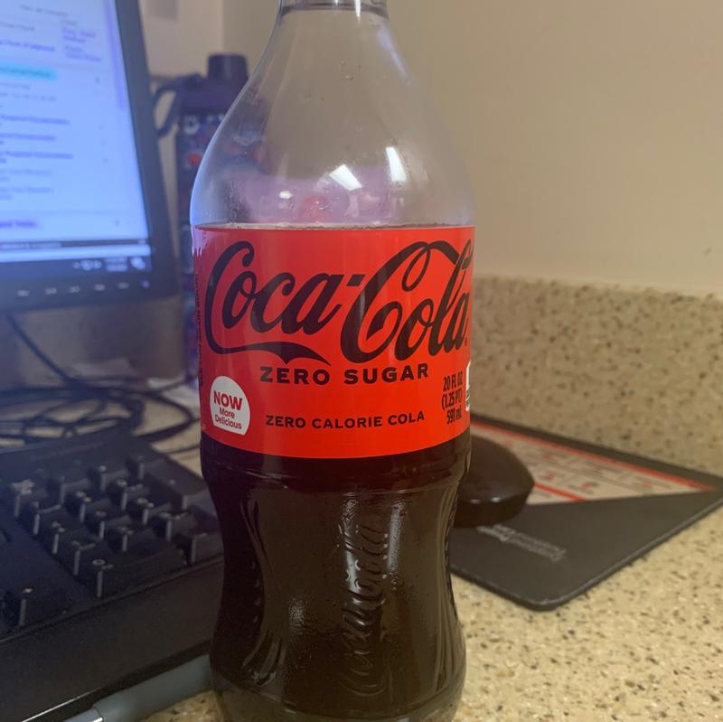 Coca cola 20 fl oz glass bottle