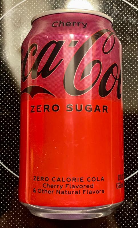 Coca-Cola Zero Sugar Cherry Diet Soda Soft Drink, 16.9 fl oz Coca-Cola Zero Sugar Cherry Diet Soda Soft Drink, 16.9 fl oz