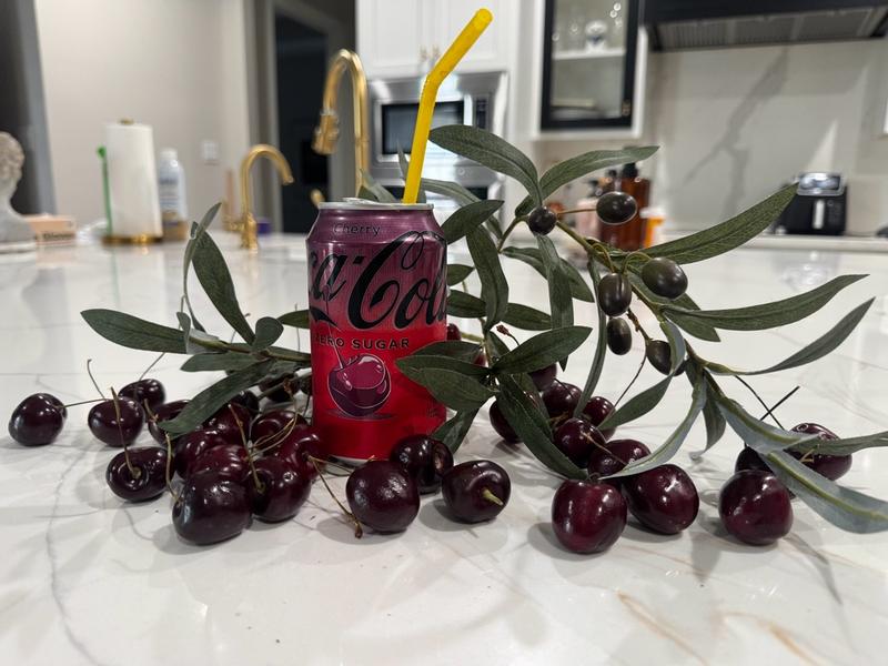Buy Coca-Cola Zero Sugar Cherry Soda Soft Drink Bottles, 16.9 fl