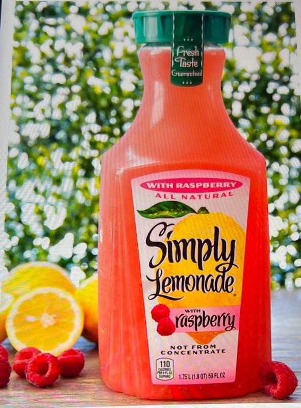 Simply Lemonade with Raspberry, All Natural Non-GMO, 11.5 fl oz 