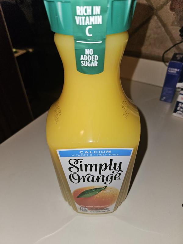 Simply Orange Pulp Free With Calcium & Vitamin D Juice - 52 Fl Oz