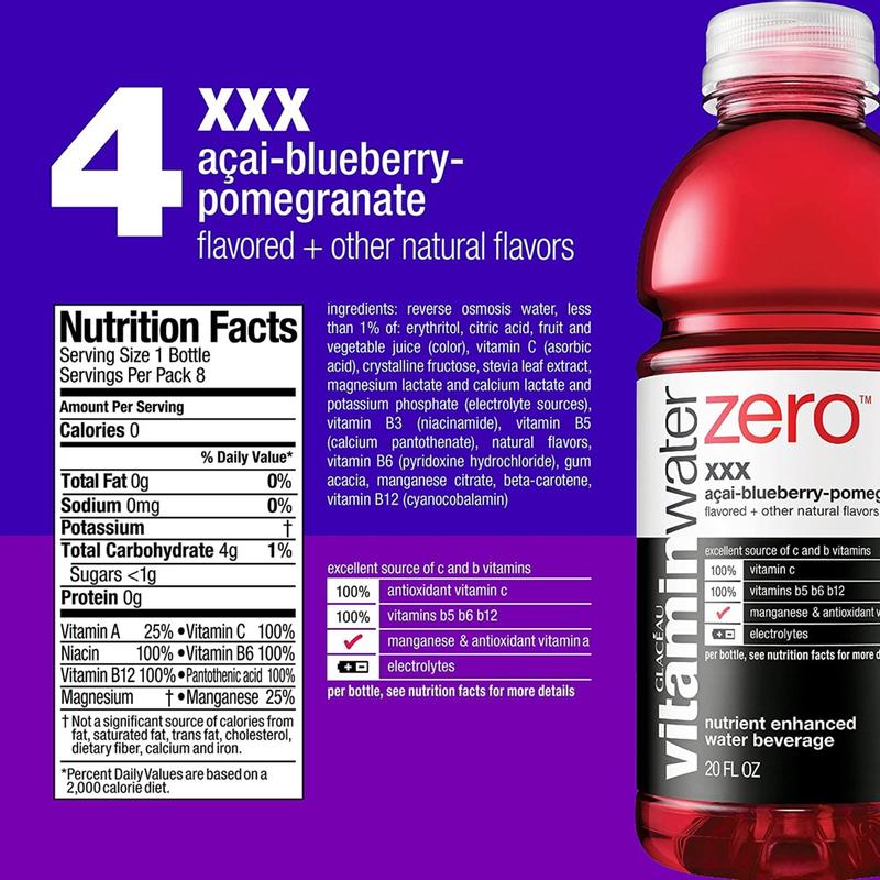 vitamin water label