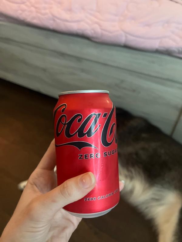 Coca-Cola Zero Sugar Soda Pop, 12 fl oz, 24 Pack Cans 