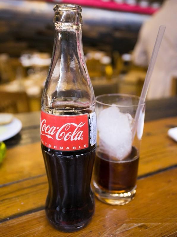 Coke Mini Mexican Glass Mini Bottle 235ml