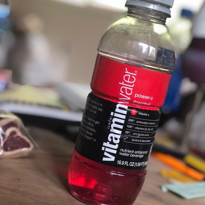 Vitamin Water Water Beverage, Nutrient Enhanced, Power-C, Dragonfruit Flavored 20 fl oz (1.25 pt) 591 ml | | Rite Aid Vitamin Water Water Beverage, Nutrient Enhanced, Power-C, Dragonfruit Flavored 20 fl oz (1.25 pt) 591 ml | | Rite Aid