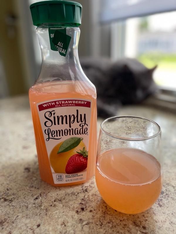 Simply Lemonade with Strawberry, All Natural Non-GMO, 52 fl oz
