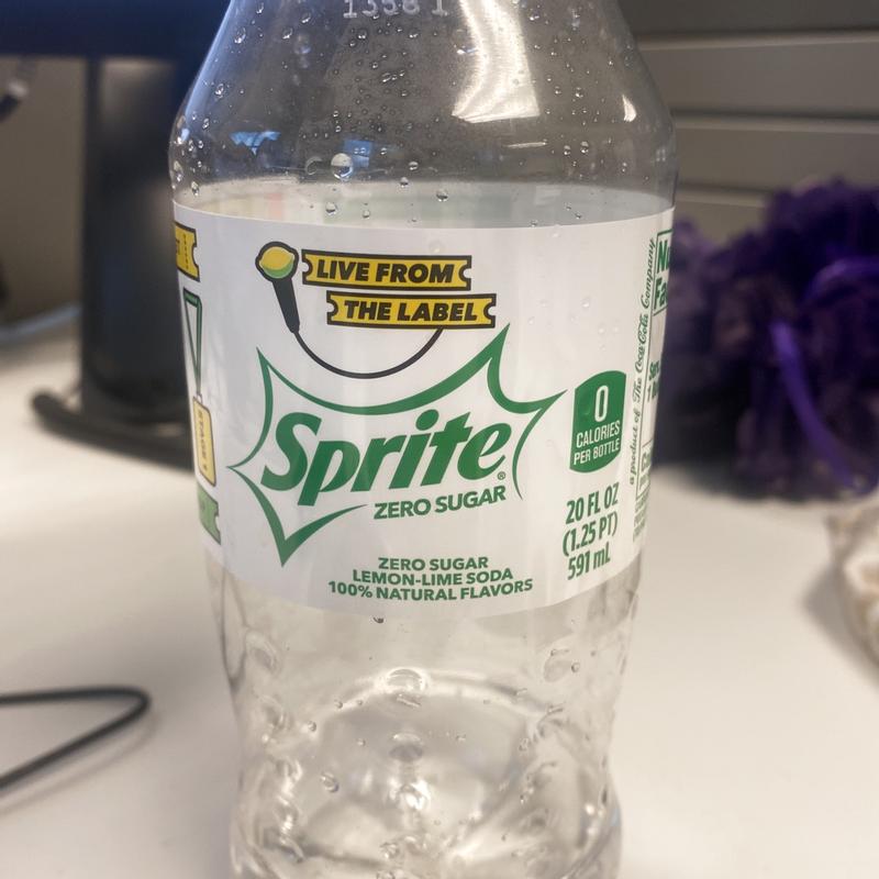 Sprite Zero Bottles, 16.9 fl oz, 6 Pack