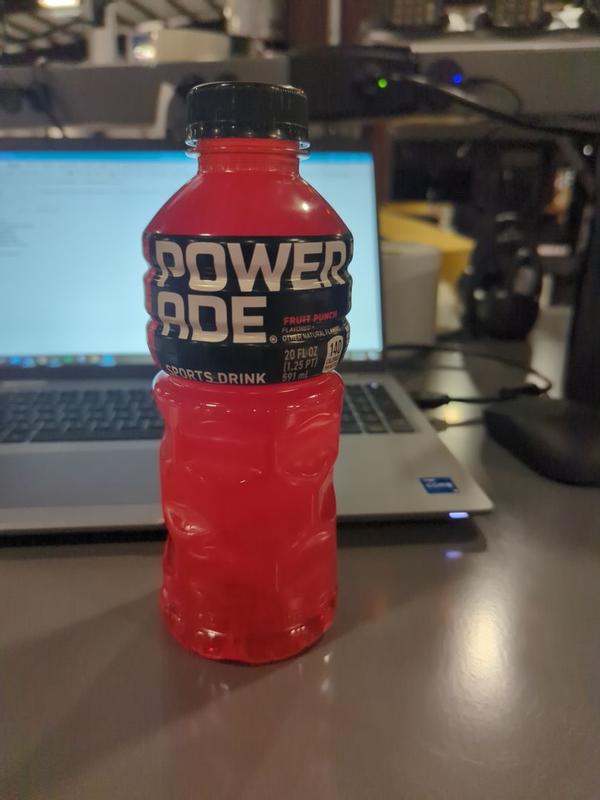 POWERADE Fruit Punch Bottle, 28 oz