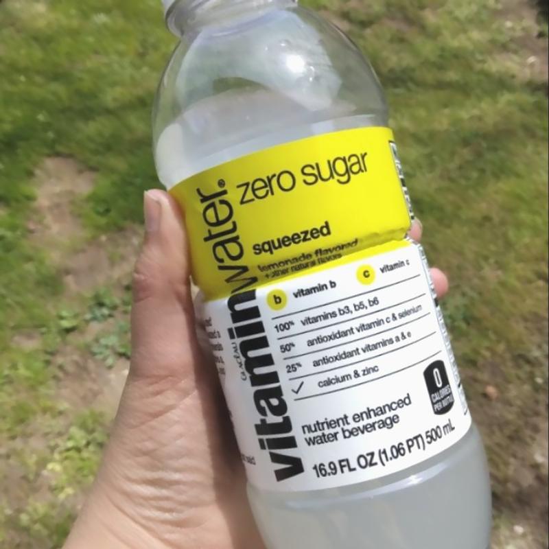 vitaminwater Zero Water Beverage Nutrient Enhanced Squeezed Lemonade - 20  Fl. Oz. - Albertsons