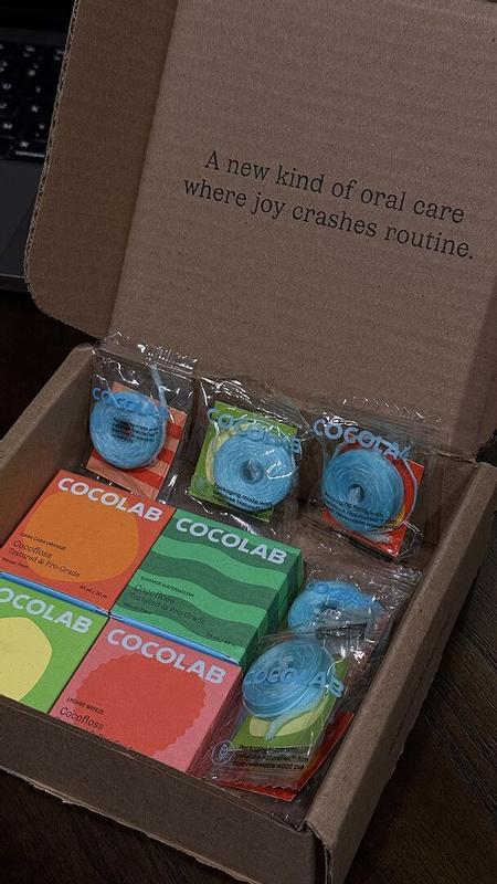 Customer photo for "No Better Floss Than CocoLab"