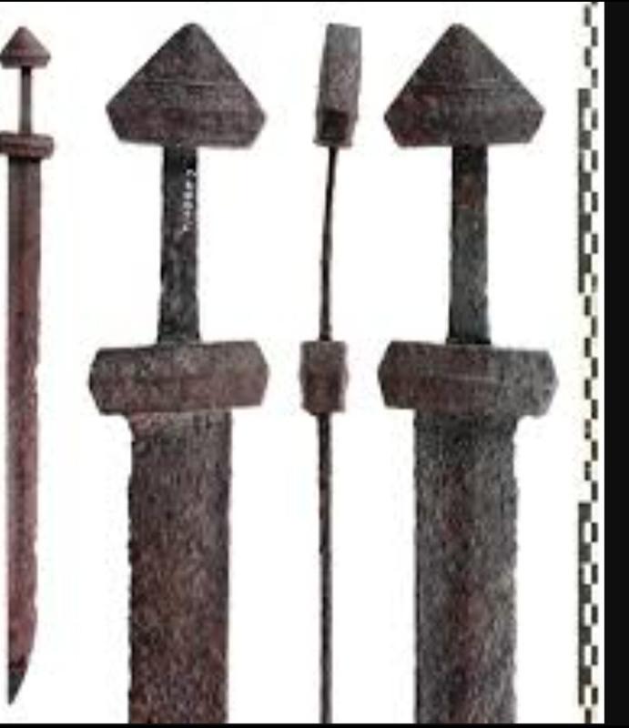 Some pics of origionals for comparison. Note cropped the edges on pommels.