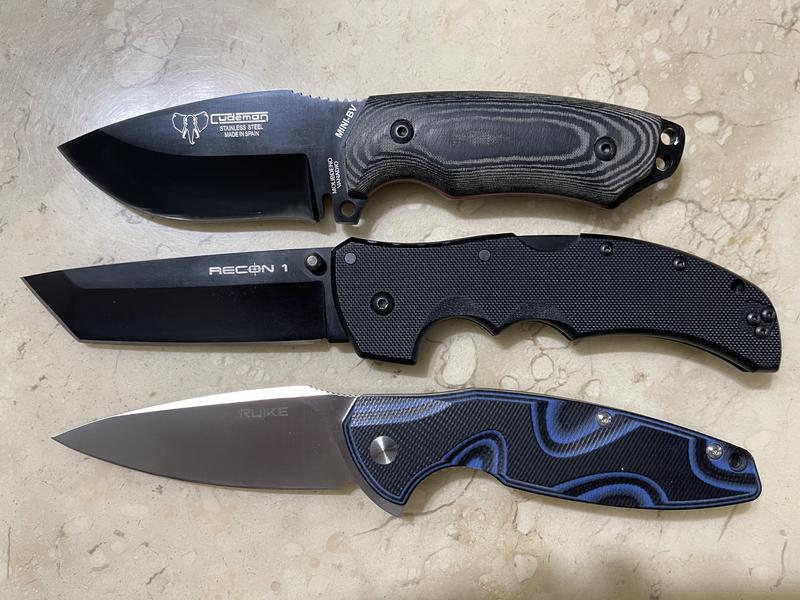 RECON 1 TANTO POINT PLAIN EDGE (S35VN) | Cold Steel Knives
