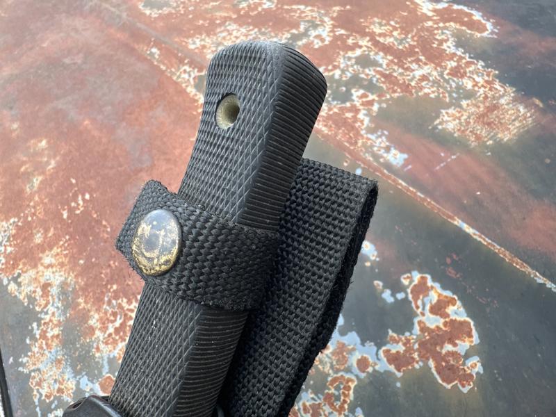 The grip is starting to show its age though