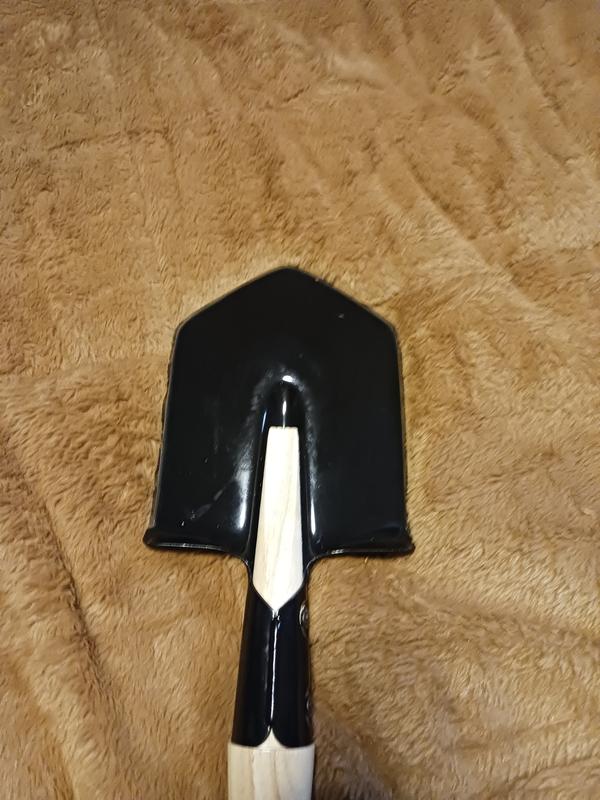 Cold Steel 92SF Special Forces Shovel With Hardwood Handle & Sheath - Compact Survival/Utility Tool