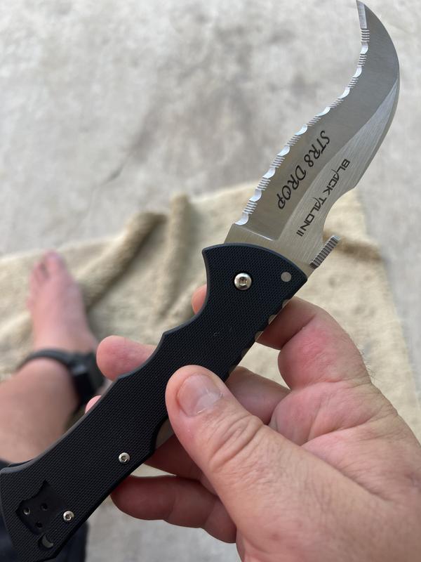 BLACK TALON II SERRATED EDGE S35VN Cold Steel Knives